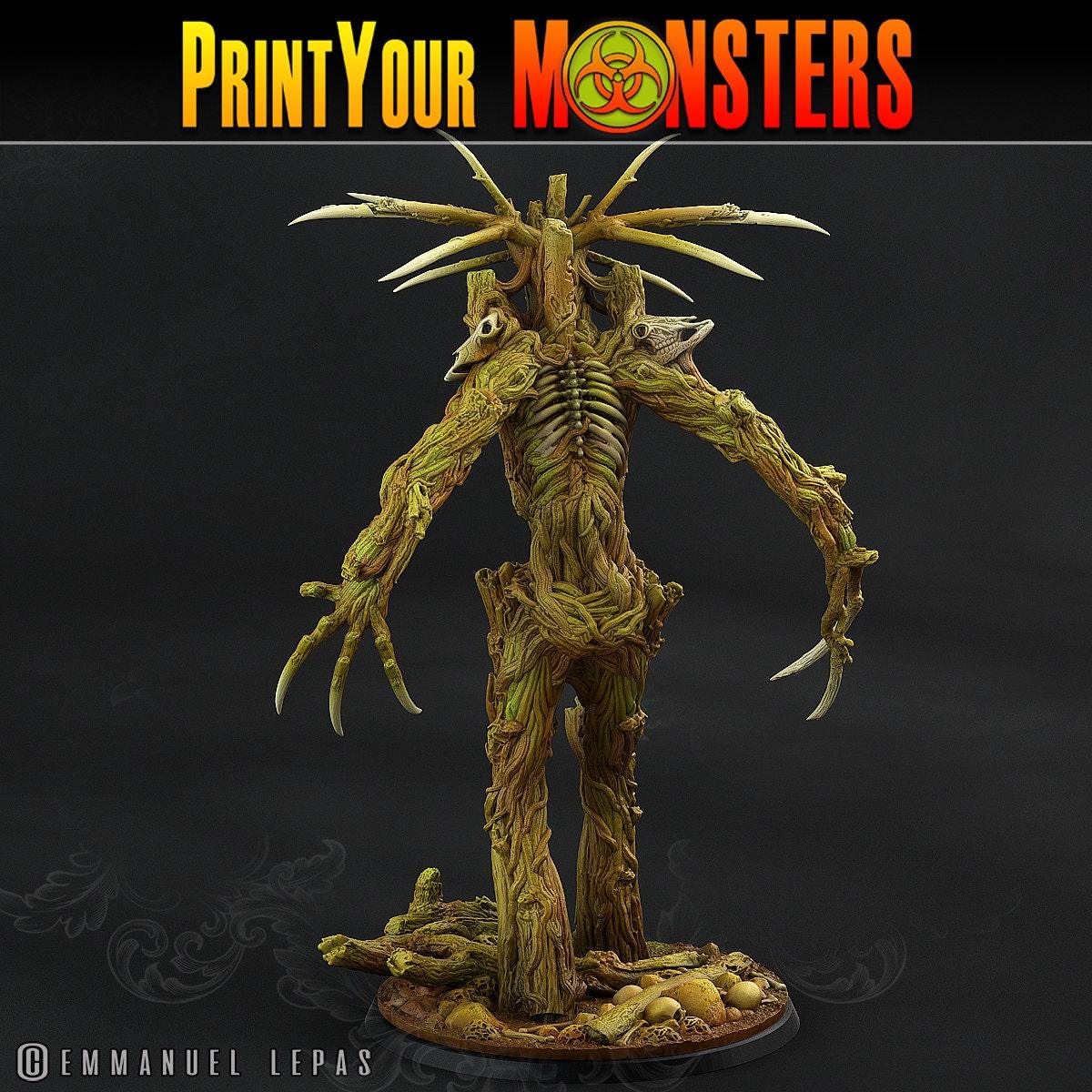 Undead Treant for Tabletop Gaming | Forest Monster Miniatures - Plague Miniatures