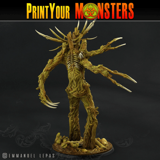 Undead Treant for Tabletop Gaming | Forest Monster Miniatures - Plague Miniatures