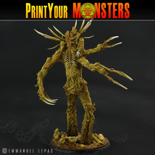 Undead Treant for Tabletop Gaming | Forest Monster Miniatures - Plague Miniatures