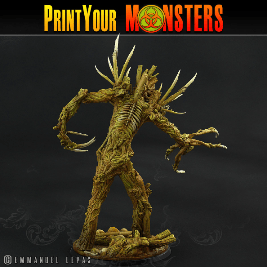 Undead Treant Forest Monster for Tabletop Gaming | Skeleton Monster - Plague Miniatures