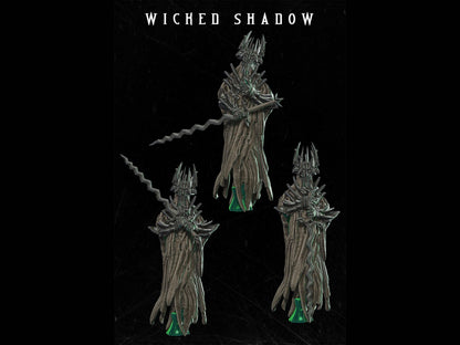 Undead Wicked Shadow Miniature - 28mm scale Tabletop gaming DnD Miniature Dungeons and Dragons dnd 5e dungeon master gift - Plague Miniatures