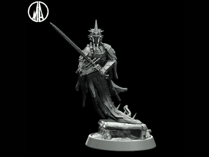 Undead Wretched Soul Miniature - 3 Poses - 28mm scale Tabletop gaming DnD Miniature Dungeons and Dragons, dnd 5e - Plague Miniatures