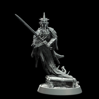 Undead Wretched Soul Miniature - 3 Poses - 28mm scale Tabletop gaming DnD Miniature Dungeons and Dragons, dnd 5e - Plague Miniatures