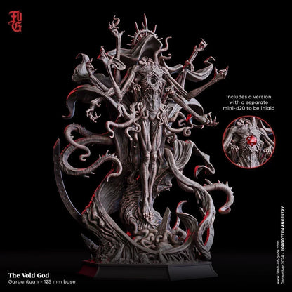 Void God Miniature | Gargantuan Aberration Cosmic Divinity Monster Figurine | 125mm Base - Plague Miniatures