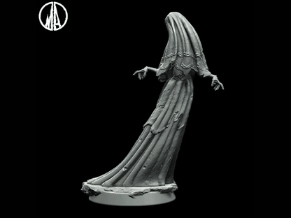 Weeping Widow Miniature Witch Undead miniature - 3 Poses - 28mm scale Tabletop gaming DnD Miniature Dungeons and Dragons dnd 5e - Plague Miniatures