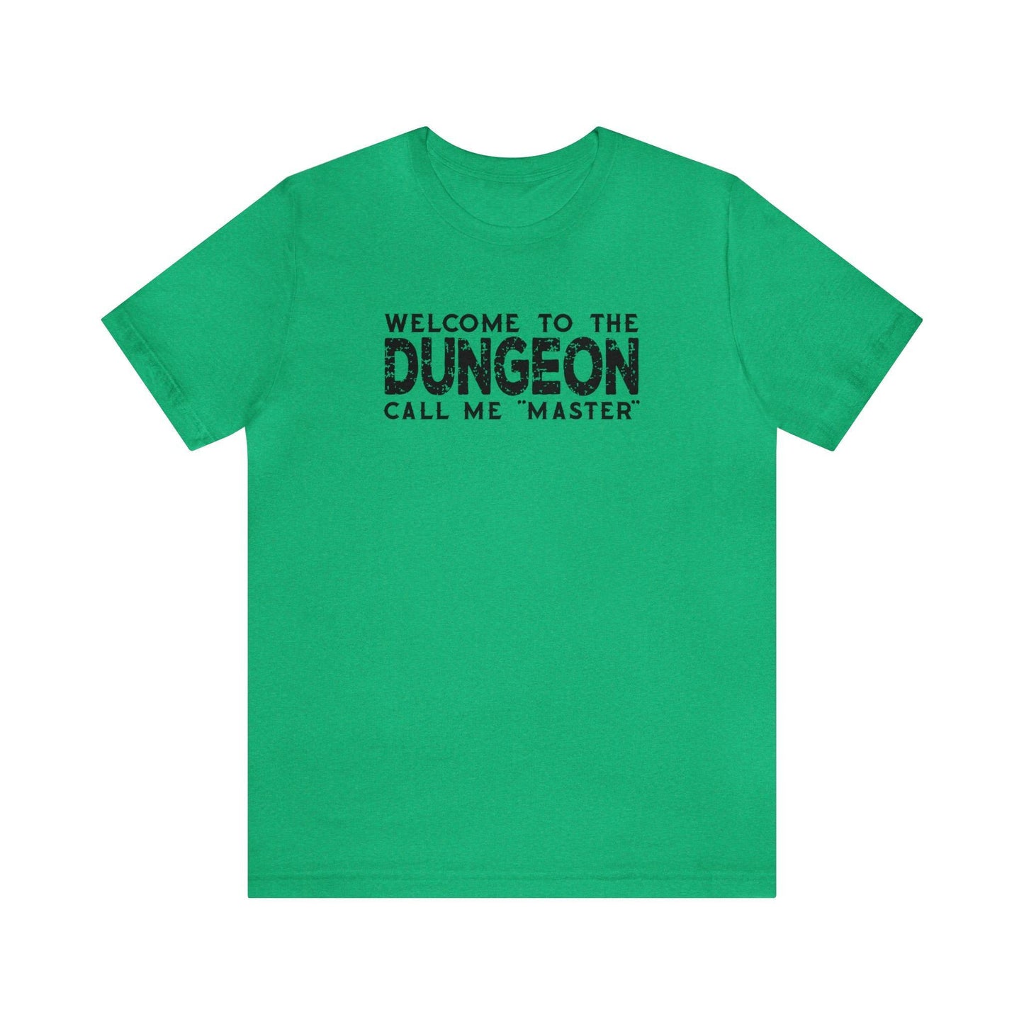 Welcome to the Dungeon Call me Master | DM shirt | Dungeon Master gift | dnd tshirt | Gaming shirt | dungeons and dragons Short Sleeve Tee - Plague Miniatures