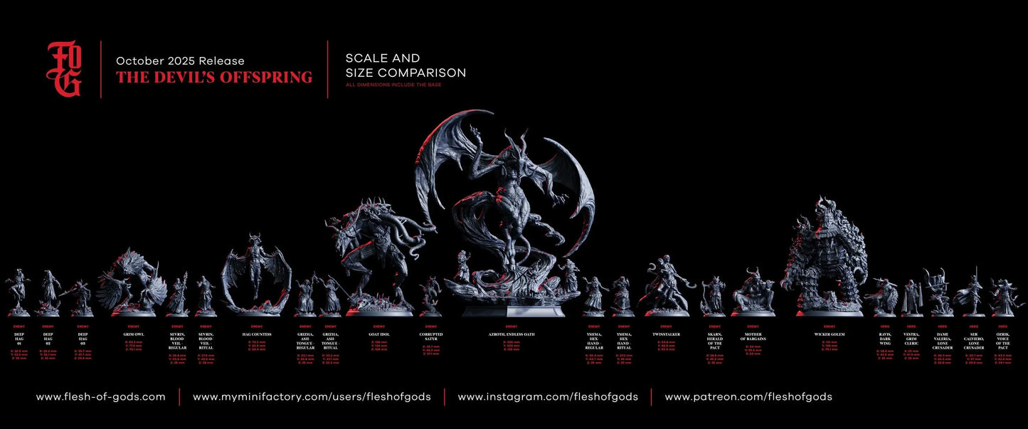 Wicker Golem Miniature | Huge Unholy Construct Monster Figurine | 75mm Base - Plague Miniatures