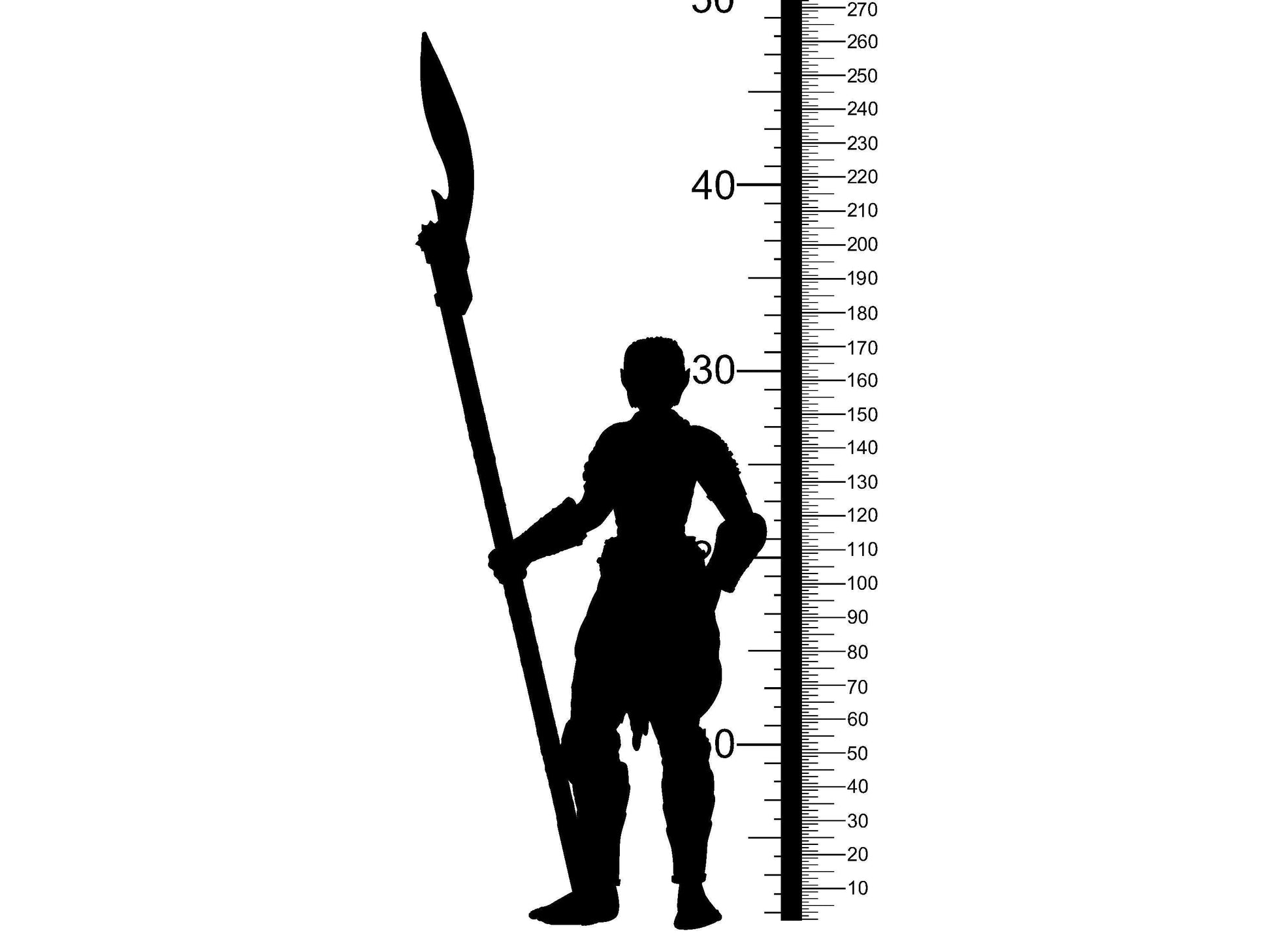 Xalira, Spear Wielder Female Orc Miniature | Fierce Orc Warrior | 32mm Scale - Plague Miniatures