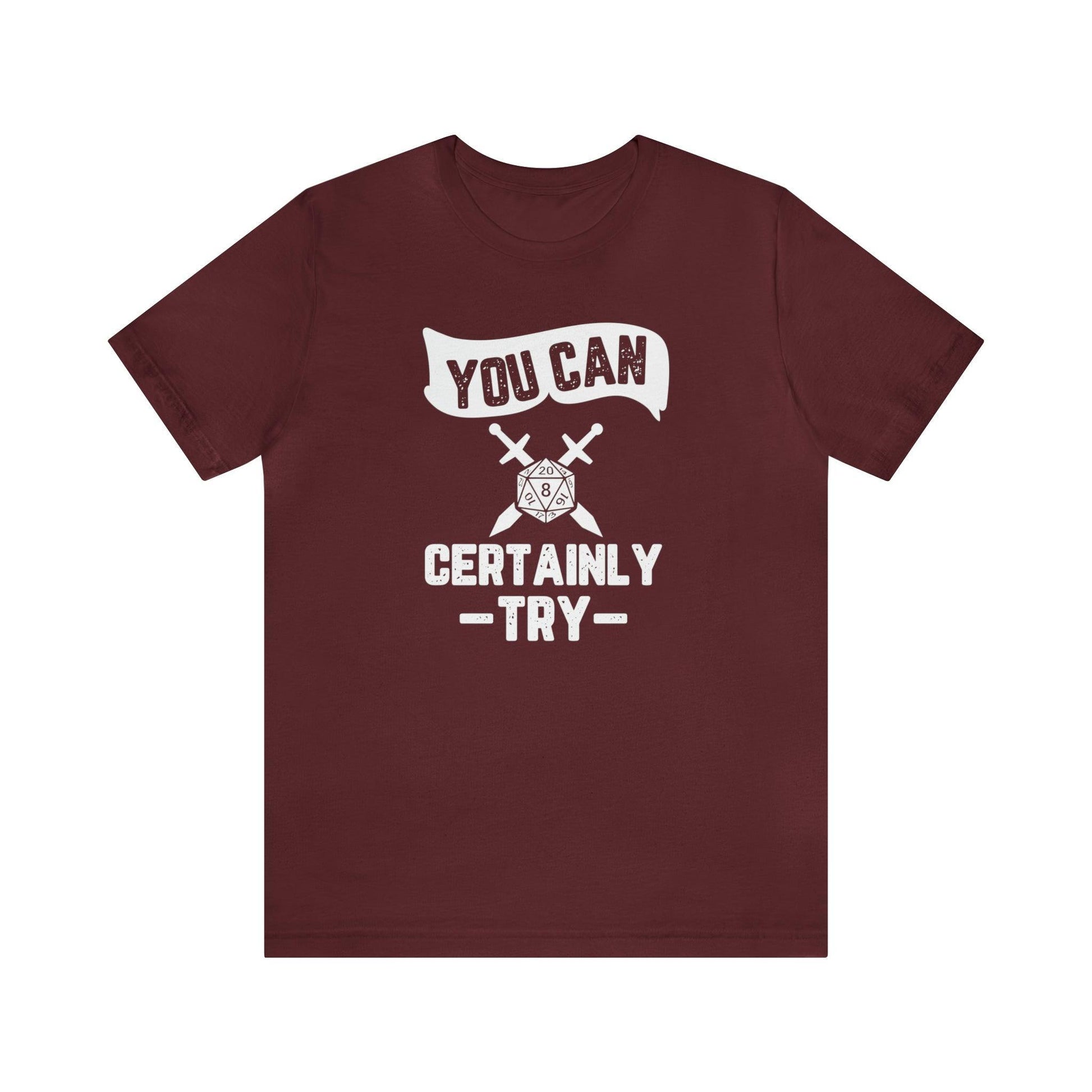 You can certainly try Tee | DM shirt | Dungeon Master gift | dnd tshirt Wargaming | dungeons and dragons Short Sleeve Tee DnD gifts - Plague Miniatures