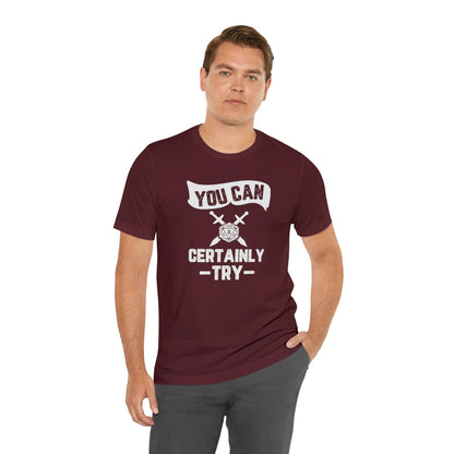 You can certainly try Tee | DM shirt | Dungeon Master gift | dnd tshirt Wargaming | dungeons and dragons Short Sleeve Tee DnD gifts - Plague Miniatures