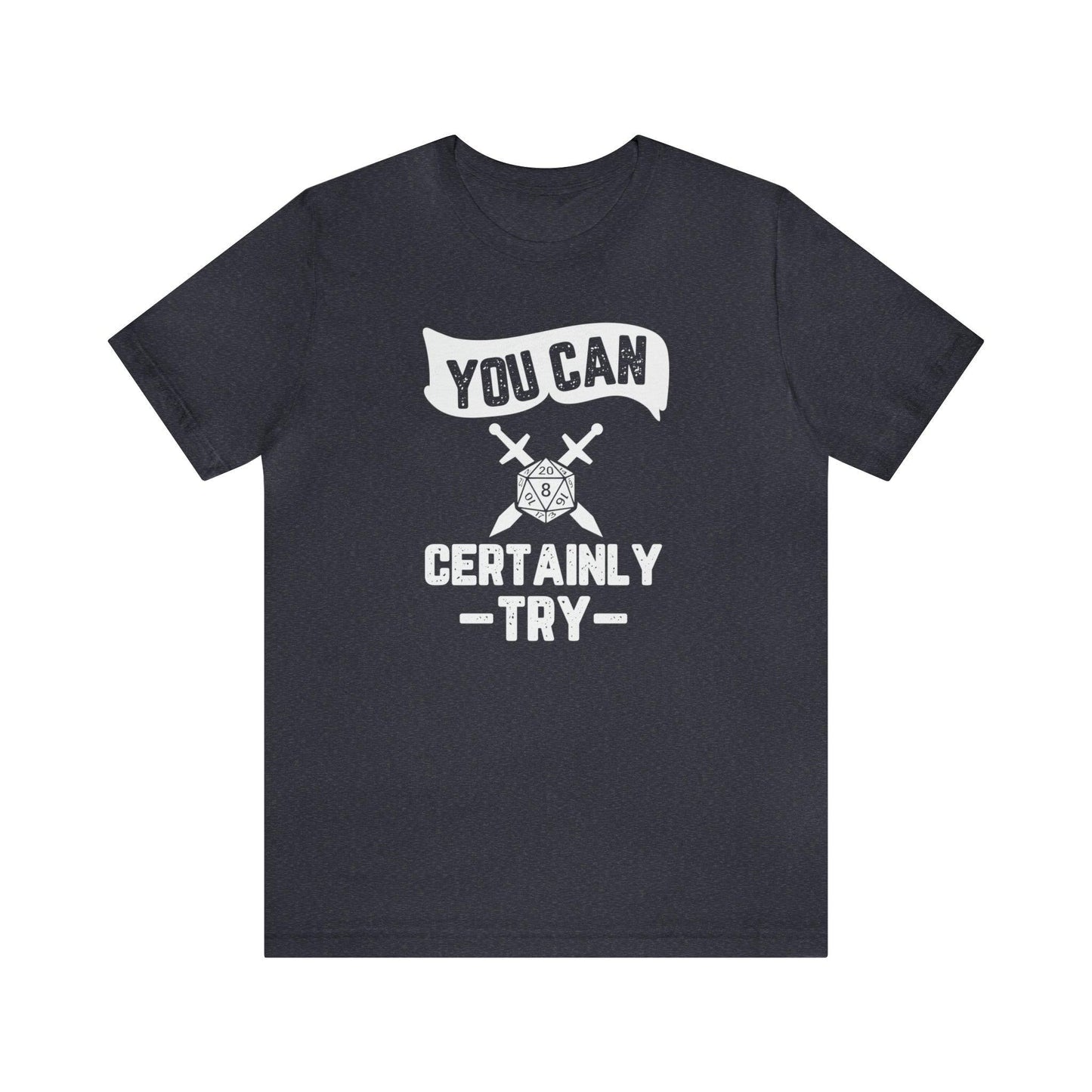 You can certainly try Tee | DM shirt | Dungeon Master gift | dnd tshirt Wargaming | dungeons and dragons Short Sleeve Tee DnD gifts - Plague Miniatures