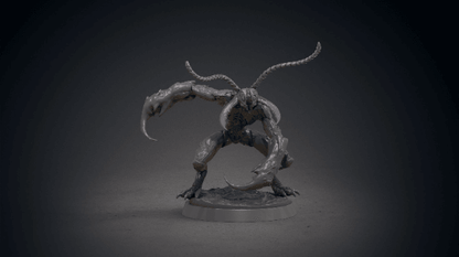 Zoobehk Flying Hive-Mind Insectoid Miniature | 32mm Scale Barnakol Collection - Clay Cyanide - Plague Miniatures shop for DnD Miniatures