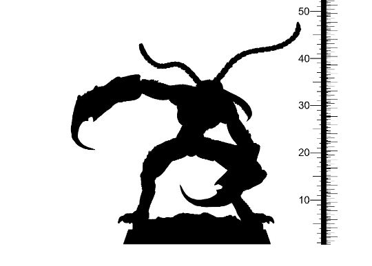 Zoobehk Flying Hive-Mind Insectoid Miniature | 32mm Scale - Plague Miniatures