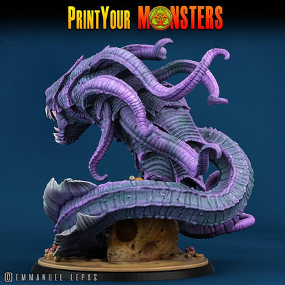 Aboleth miniature kraken miniature underwater monster | Print Your Monsters | Tabletop gaming DnD Miniature | Dungeons and Dragons, DnD 5e - Plague Miniatures shop for DnD Miniatures