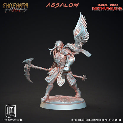 Absalom Vampire Undead Miniature | Perfect for Tabletop Adventures | 32mm Scale - Plague Miniatures