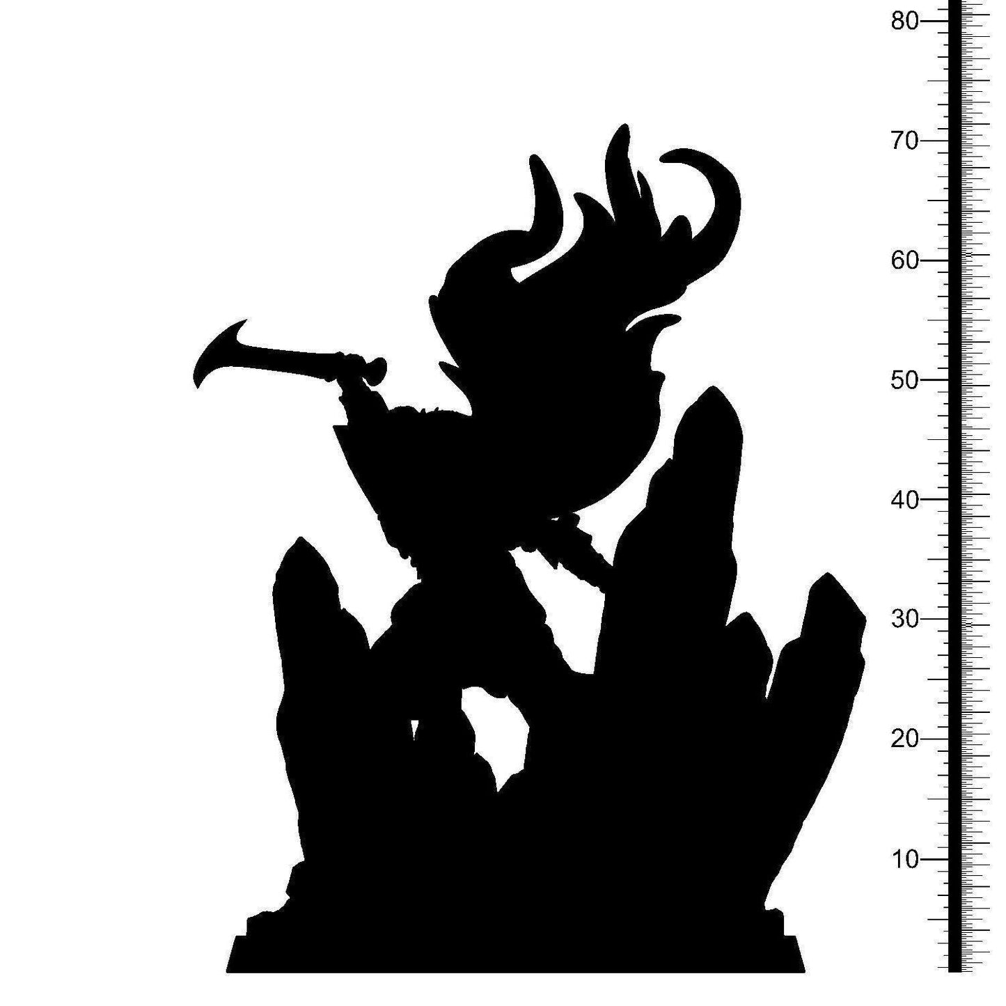 Adbar Ethiopian Warrior Miniature | Valor and Strength for Tabletop Adventures | 32mm Scale - Plague Miniatures