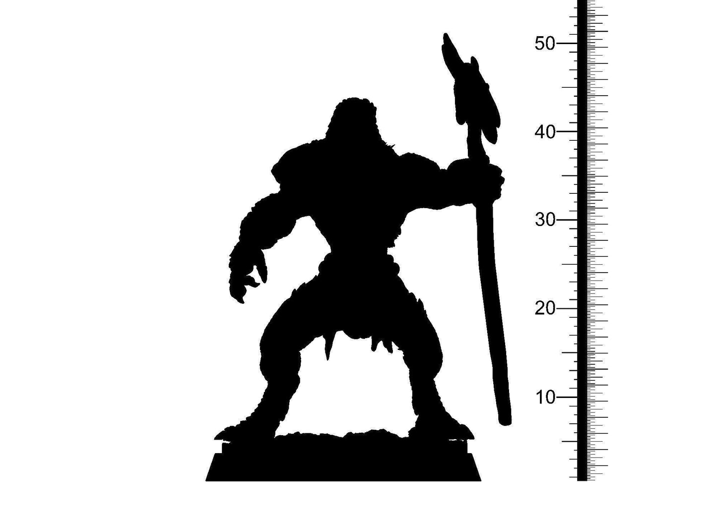 Ahaz Yuan-Ti Warrior Miniature | Serpent-Forged Guardian of the Shadows | 32mm Scale - Plague Miniatures