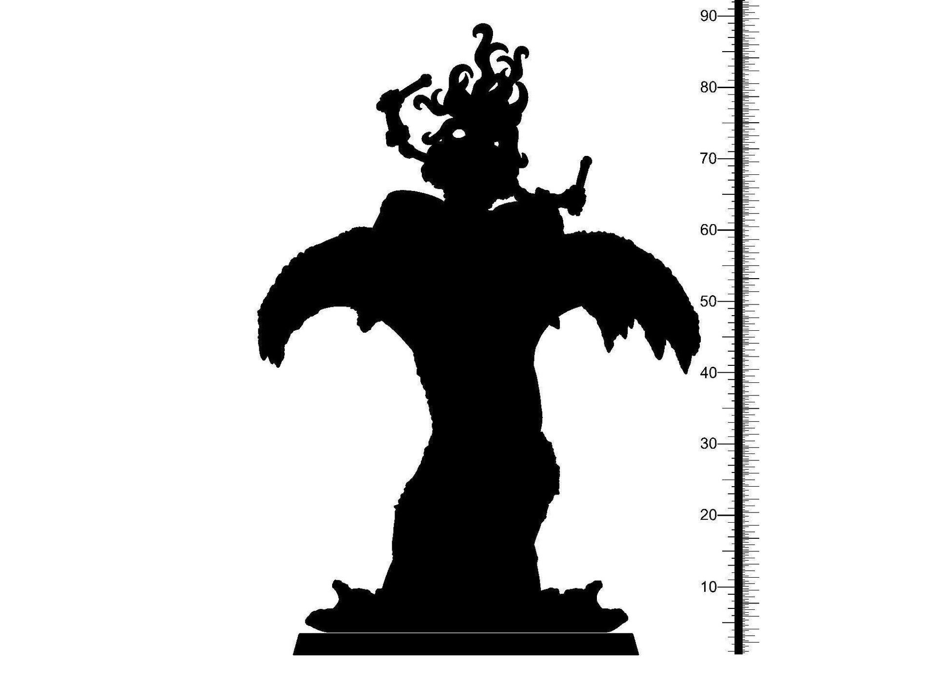 Ahkiyyini Water God Miniature | Inuit Religion's Divine Figure for Tabletop Gaming | 32mm Scale - Plague Miniatures