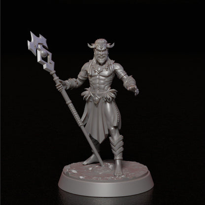 Aksum Warrior Miniature | African Fighter for Tabletop Adventures | 32mm Scale - Plague Miniatures