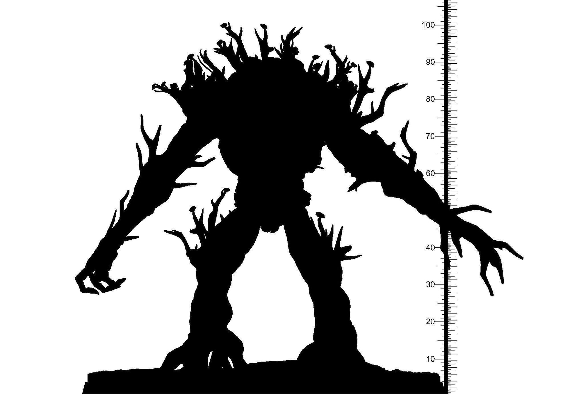 Large Tree Guardian miniature | Treant Awakened Tree | Tabletop Gaming | DnD Miniature | Dungeons and Dragons 5e - Plague Miniatures shop for DnD Miniatures