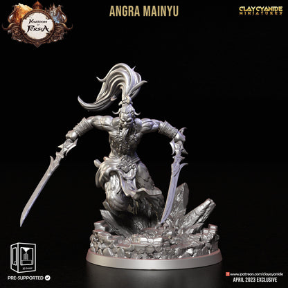 Angra Mainyu Miniature | Malevolent Force Persian Campaigns | 32mm Scale - Plague Miniatures
