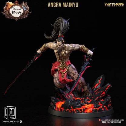Angra Mainyu Miniature | Malevolent Force Persian Campaigns | 32mm Scale - Plague Miniatures