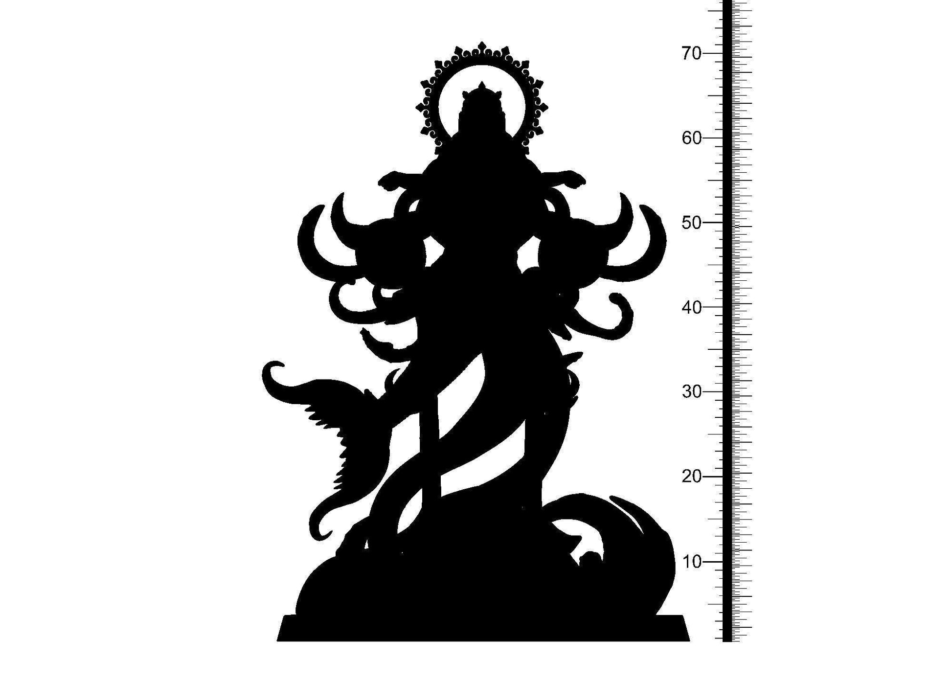 Aquarius Zodiac Miniature | Beautiful Female Goddess for Tabletop Adventures | 32mm Scale - Plague Miniatures