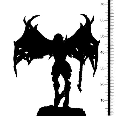 Arischev Reaper Miniature | Sinister Bringer of Shadows for Tabletop RPGs | 32mm Scale - Plague Miniatures