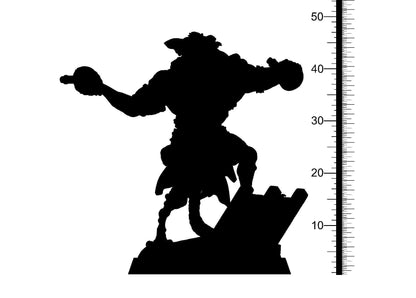 Baldo, Poison-Wielding Skaven Miniature | Toxic Terrors for Tabletop Skirmishes | 32mm Scale - Plague Miniatures