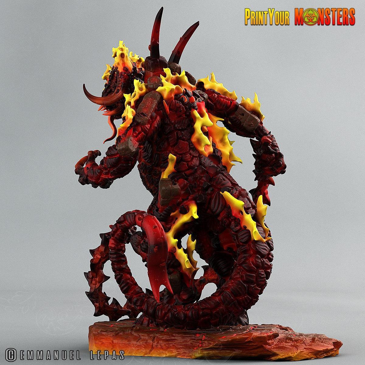 Balor Demon Miniature | Lord of Destruction - Plague Miniatures