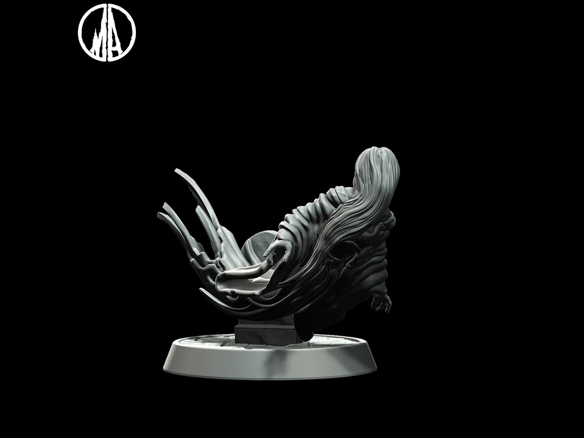 Banshee Miniature undead miniature ghost miniature - 5 Poses - 28mm scale Tabletop gaming DnD Miniature Dungeons and Dragons,dnd 5e - Plague Miniatures shop for DnD Miniatures