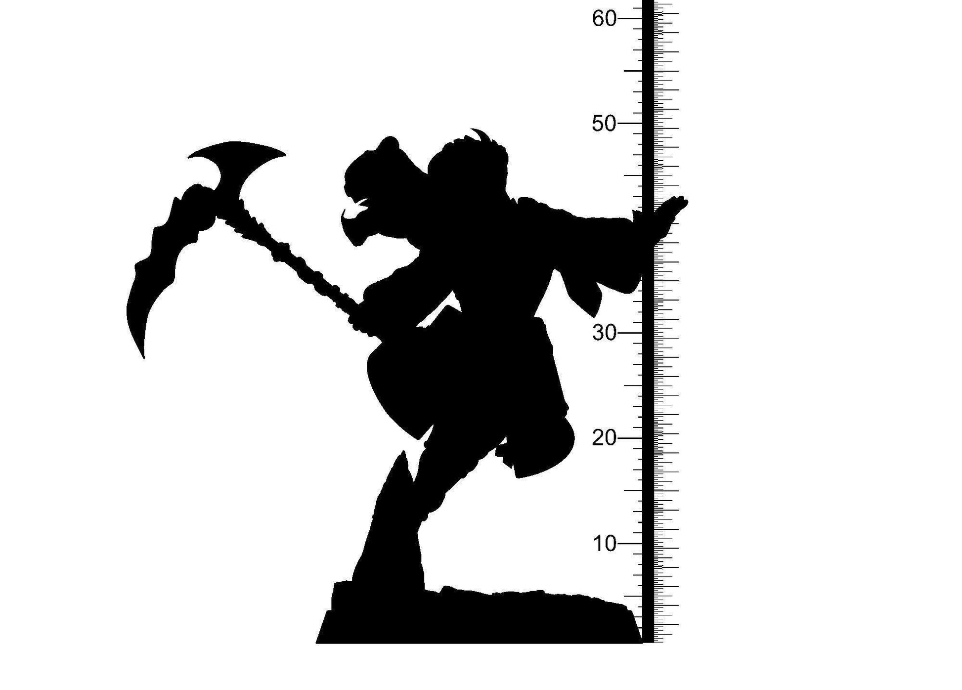 Barath Vampire Miniature | DnD 5e and Tabletop Gaming Monster | 32mm Scale - Plague Miniatures