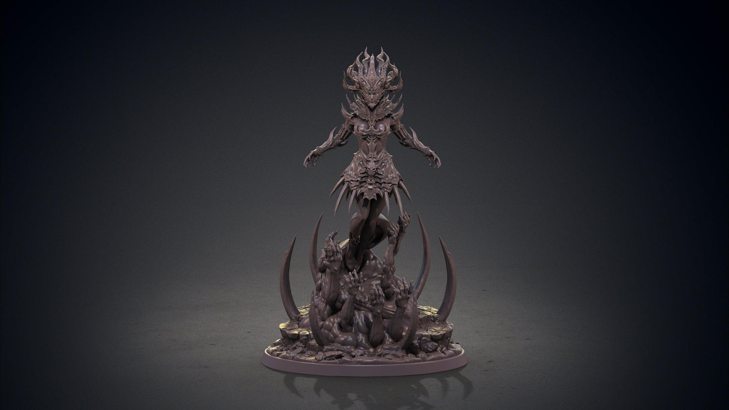 Beatrice Demon Miniature | Dante's Inferno Collectible | 32mm Scale - Plague Miniatures