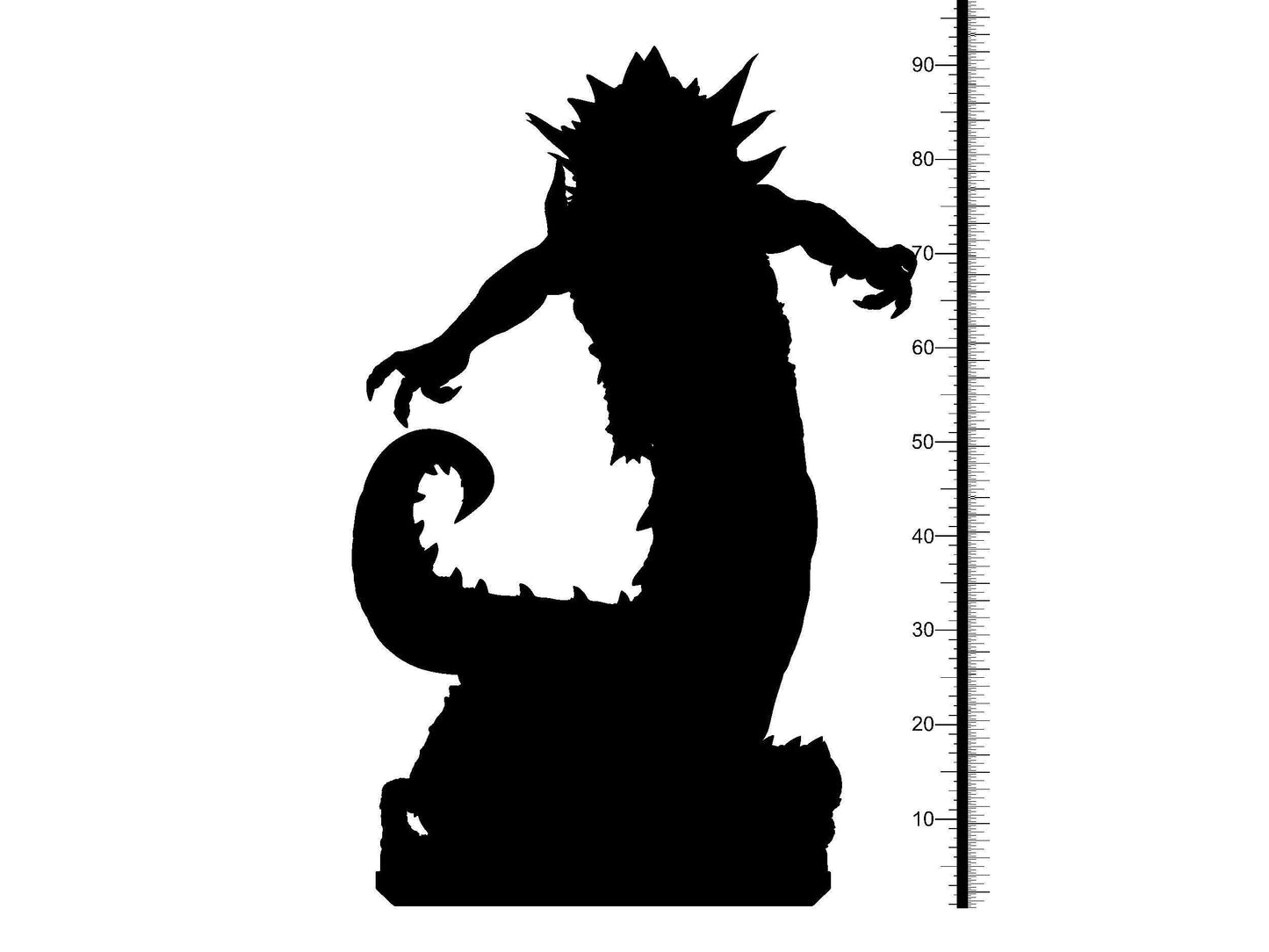 Beithir Miniature | Celtic Serpent Guardian Sculpture | 32mm Scale - Plague Miniatures