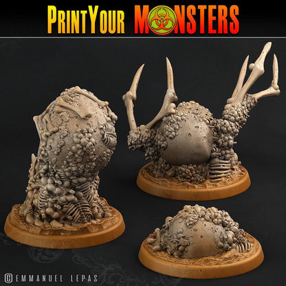 Big Headed Bone Skeleton Miniatures | Quirky DnD Figurines - Plague Miniatures