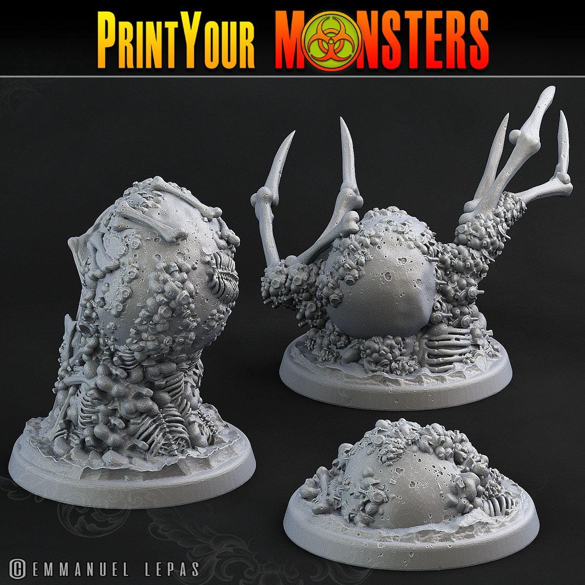 Big Headed Bone Skeleton Miniatures | Quirky DnD Figurines - Plague Miniatures