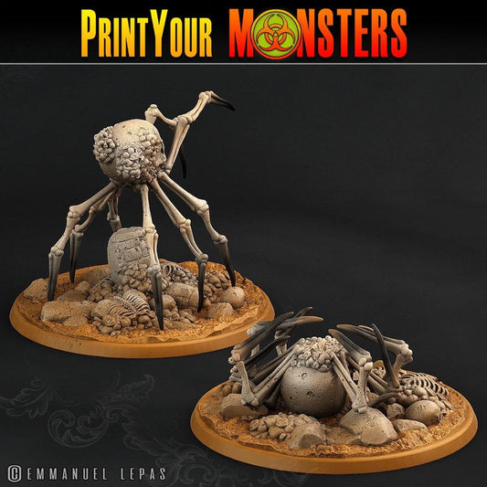 Bone Spider Miniatures | Dungeons and Dragons Tabletop Gaming - Plague Miniatures shop for DnD Miniatures