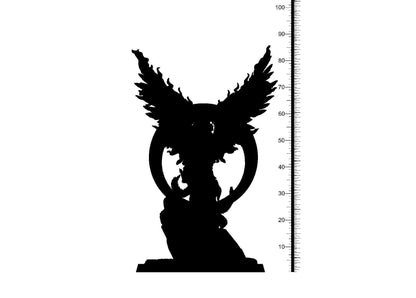 Bonghwang Phoenix Miniature | Majestic Symbol from Korean Mythology for Tabletop RPGs | 32mm Scale - Plague Miniatures