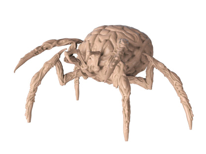 Brain Spider Miniature - 4 Poses - 32mm scale Tabletop gaming DnD Miniature Dungeons and Dragons dnd monster manual - Plague Miniatures shop for DnD Miniatures