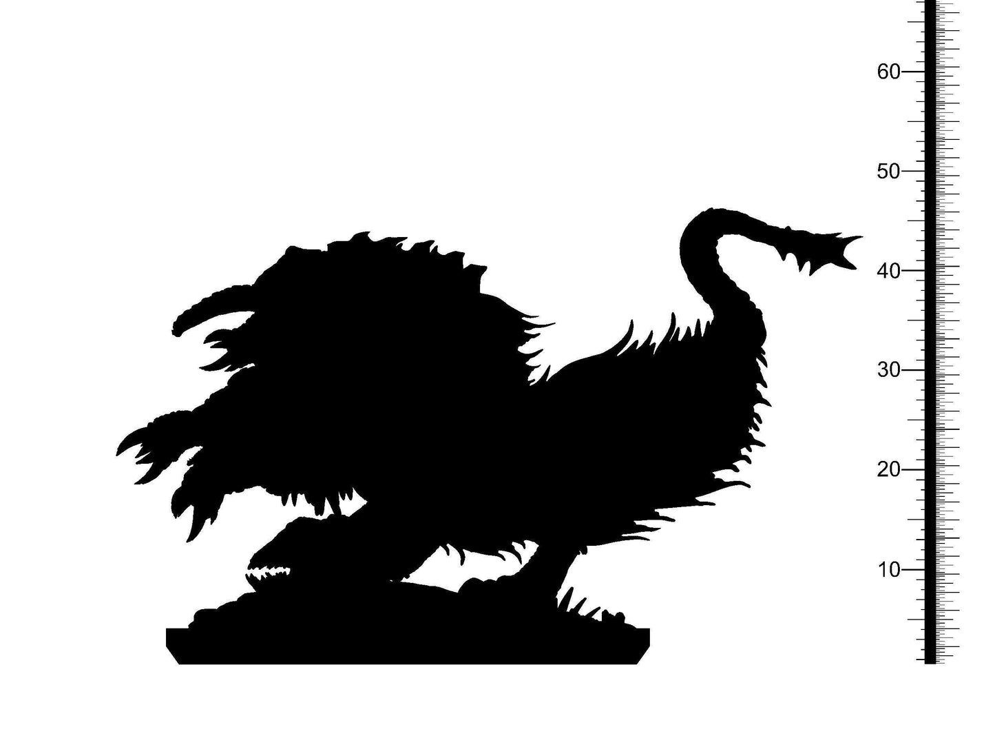 Byatis Miniature Cthulhu Inspired Statue | Eldritch Horror Sculpture | 32mm Scale - Plague Miniatures