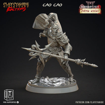 Cao Cao Apefolk Miniature | DnD Apeling Varana Figure for Tabletop Adventures | 32mm Scale - Plague Miniatures