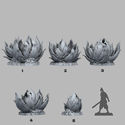 Carnivorous Alien Plants Miniatures | Wargaming Terrain - Plague Miniatures