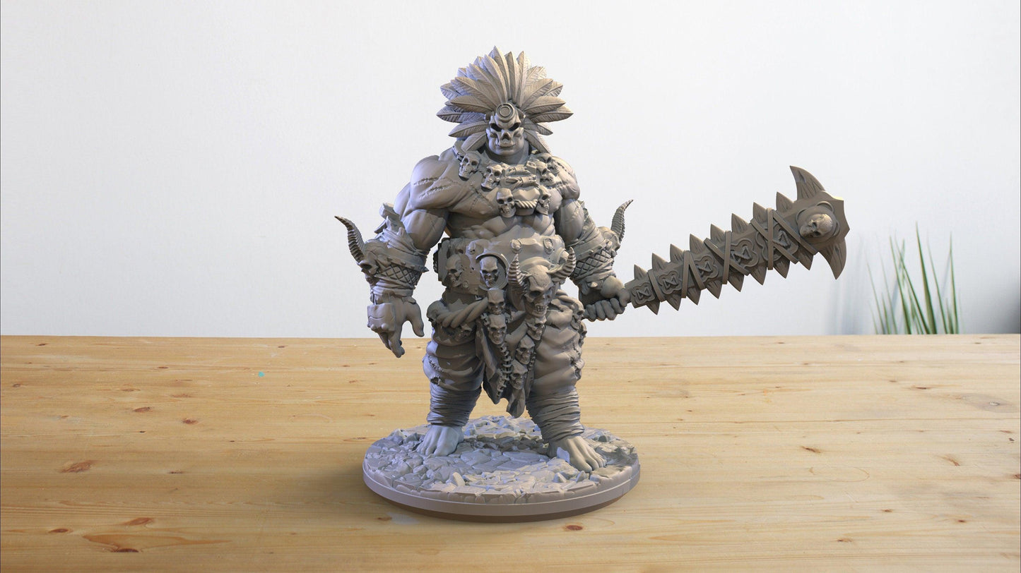 Chalchiutotolin | Clay Cyanide | Wrath of God | 32mm Scale | DnD Miniature | Dungeons and Dragons,DnD monster - Plague Miniatures shop for DnD Miniatures