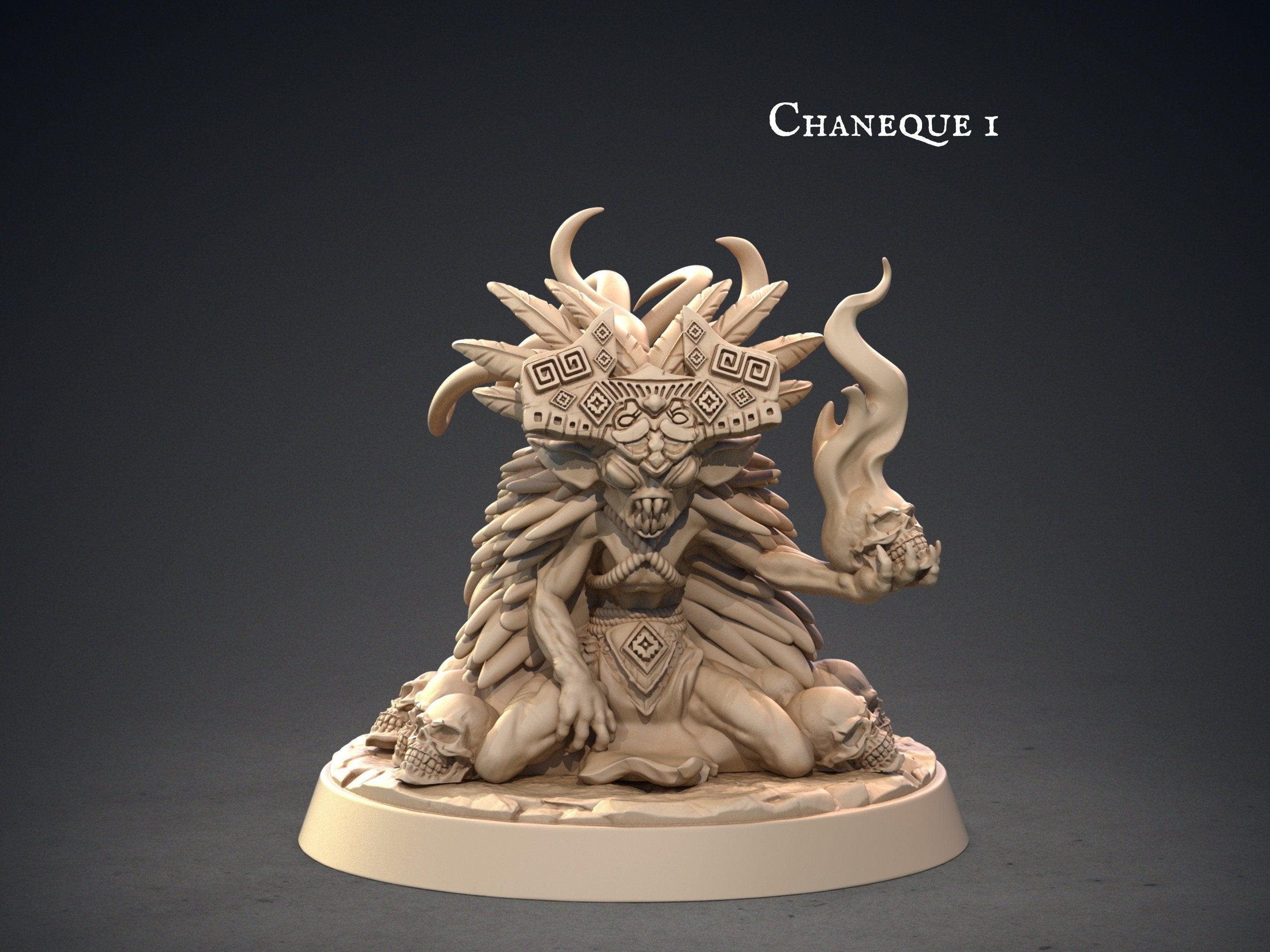 Exquisite Chaneque Aztec Miniatures - Perfect for DnD 5e Campaigns ...