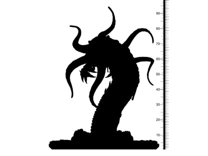 Chthonian Miniature | Subterranean Horror Sculpture | 32mm Scale - Plague Miniatures