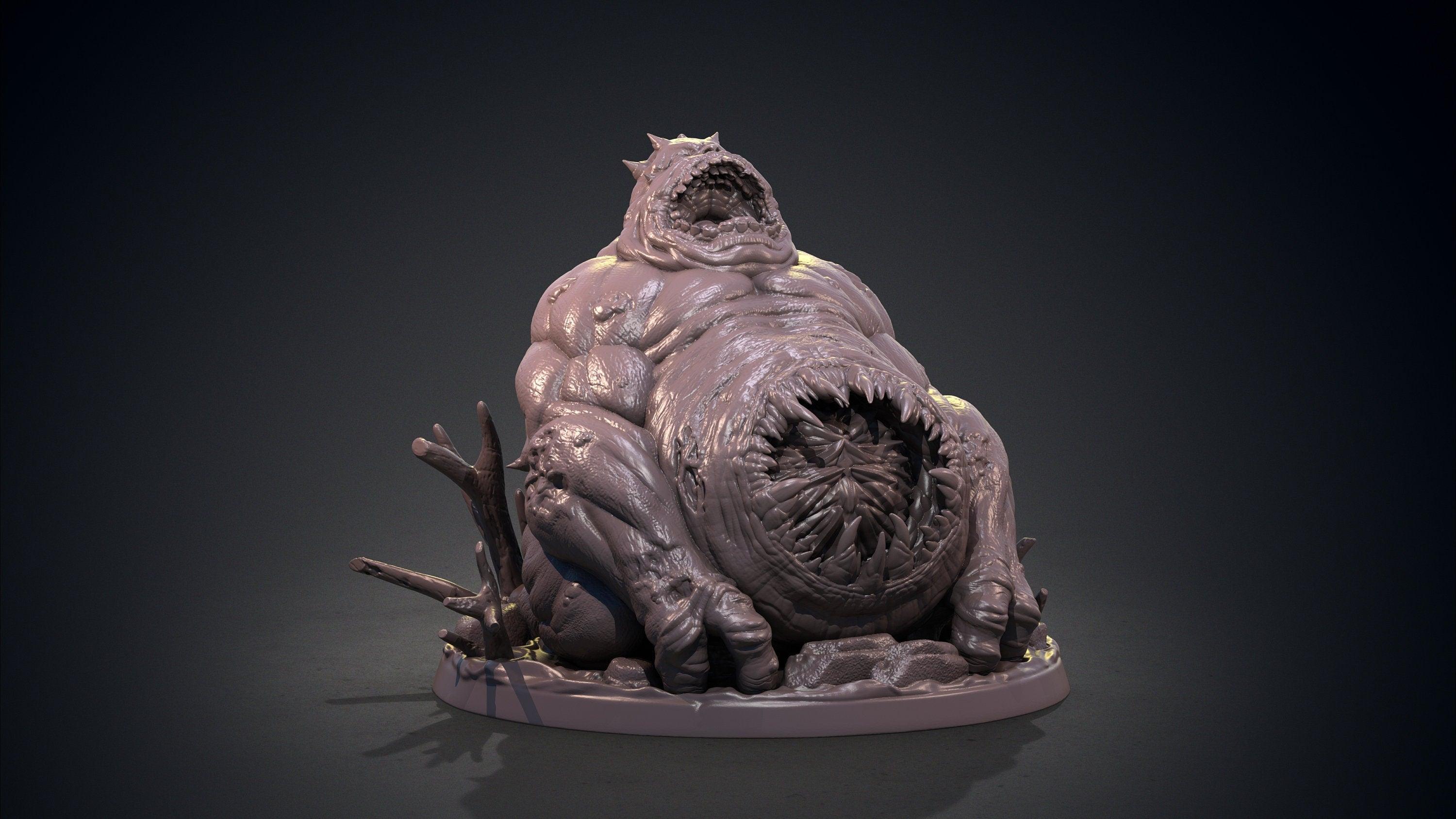 Ciacco Monster Miniature | Gluttony Incarnate | 32mm Scale