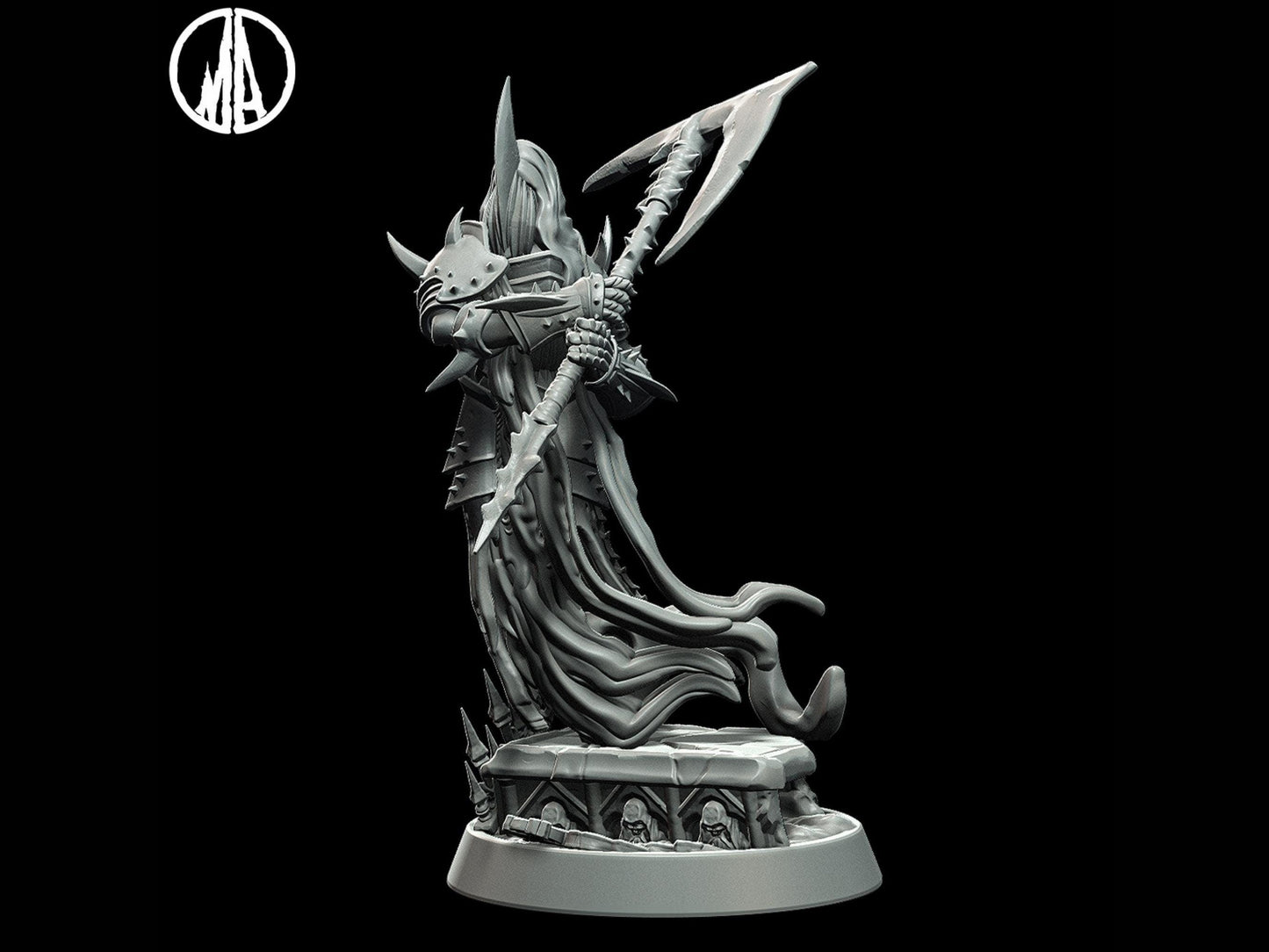 Corrupted Fiend Miniature - 3 Poses - 28mm scale Tabletop gaming DnD Miniature Dungeons and Dragons dnd 5e - Plague Miniatures