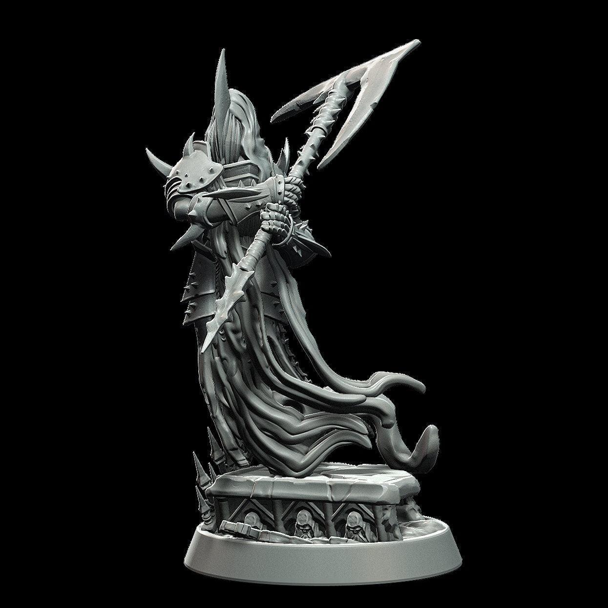 Corrupted Fiend Miniature - 3 Poses - 28mm scale Tabletop gaming DnD Miniature Dungeons and Dragons dnd 5e - Plague Miniatures