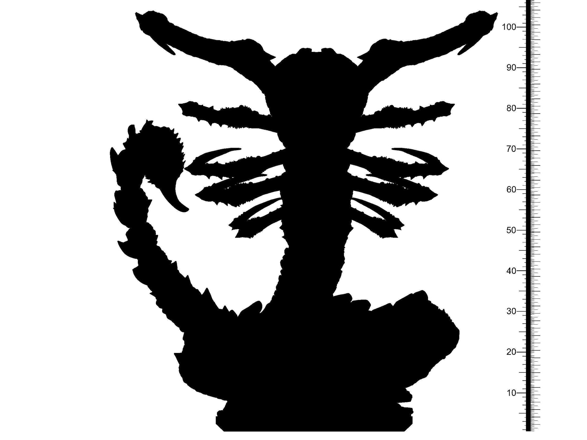 Crasis Miniature | Scorpion Aberration Sculpture | 32mm Scale - Plague Miniatures