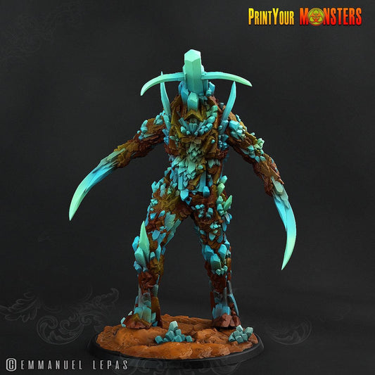 Crystal Guardian Miniatures | Gemstone Monsters for Your Adventures - Plague Miniatures shop for DnD Miniatures